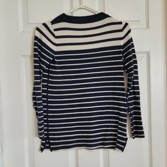 Loft Striped Sweater Office Professional Work - Picture 3 of 3